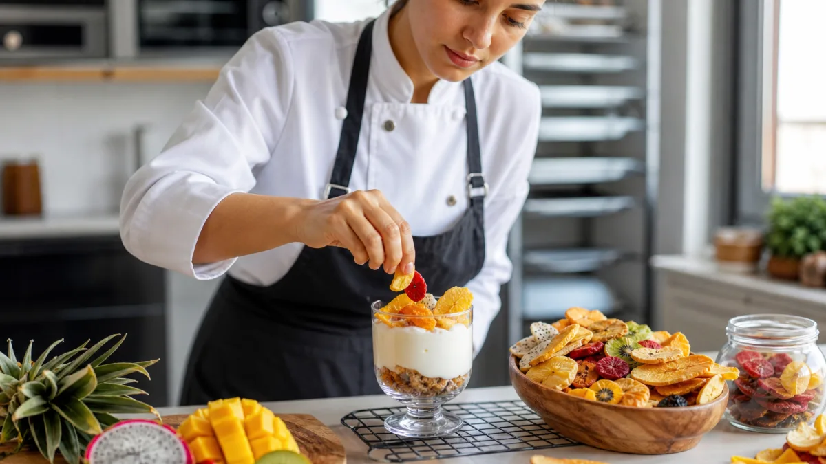 میوه خشک استوایی وارداتی برای شرایط استفاده خانگی و پذیرایی