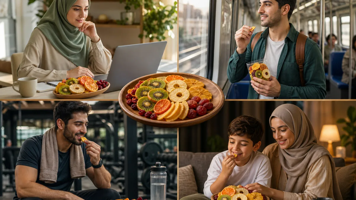 شرایط استفاده از میوه خشک موژان