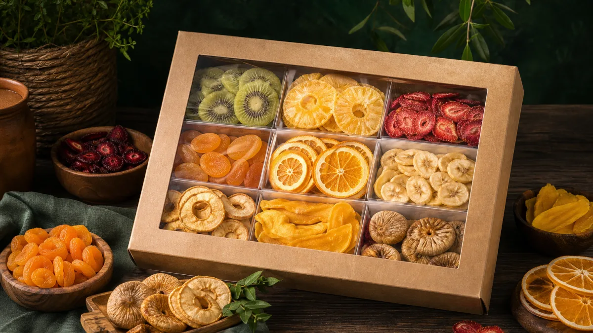 میوه خشک جعبه ای