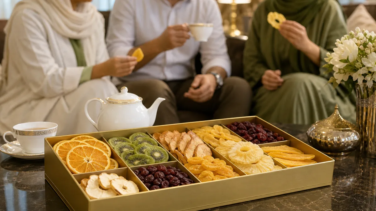 سفارش میوه خشک جعبه ای برای پذیرایی