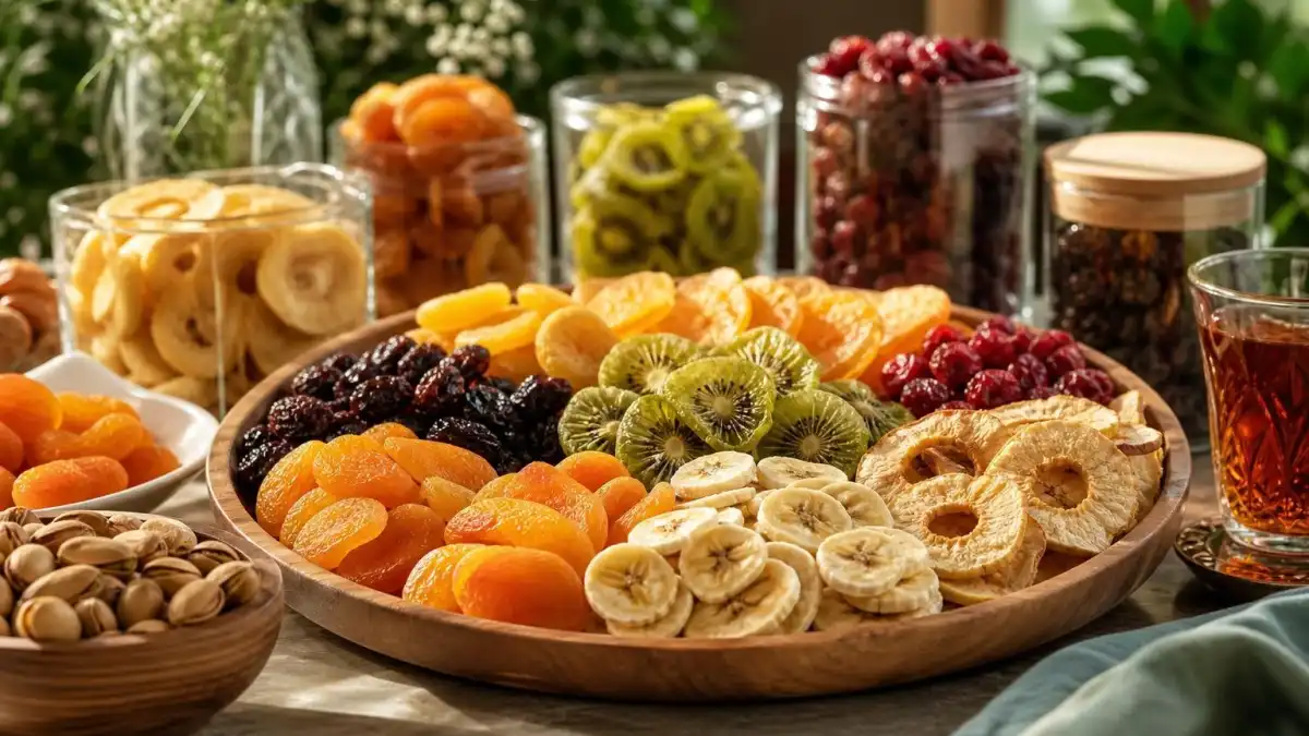 ویترین جذاب با میوه خشک تواضع